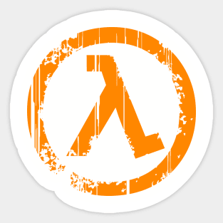 Lambda symbol Sticker